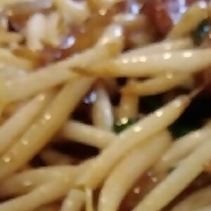 【スパークリングに合う】簡単！もやしのカレー炒め